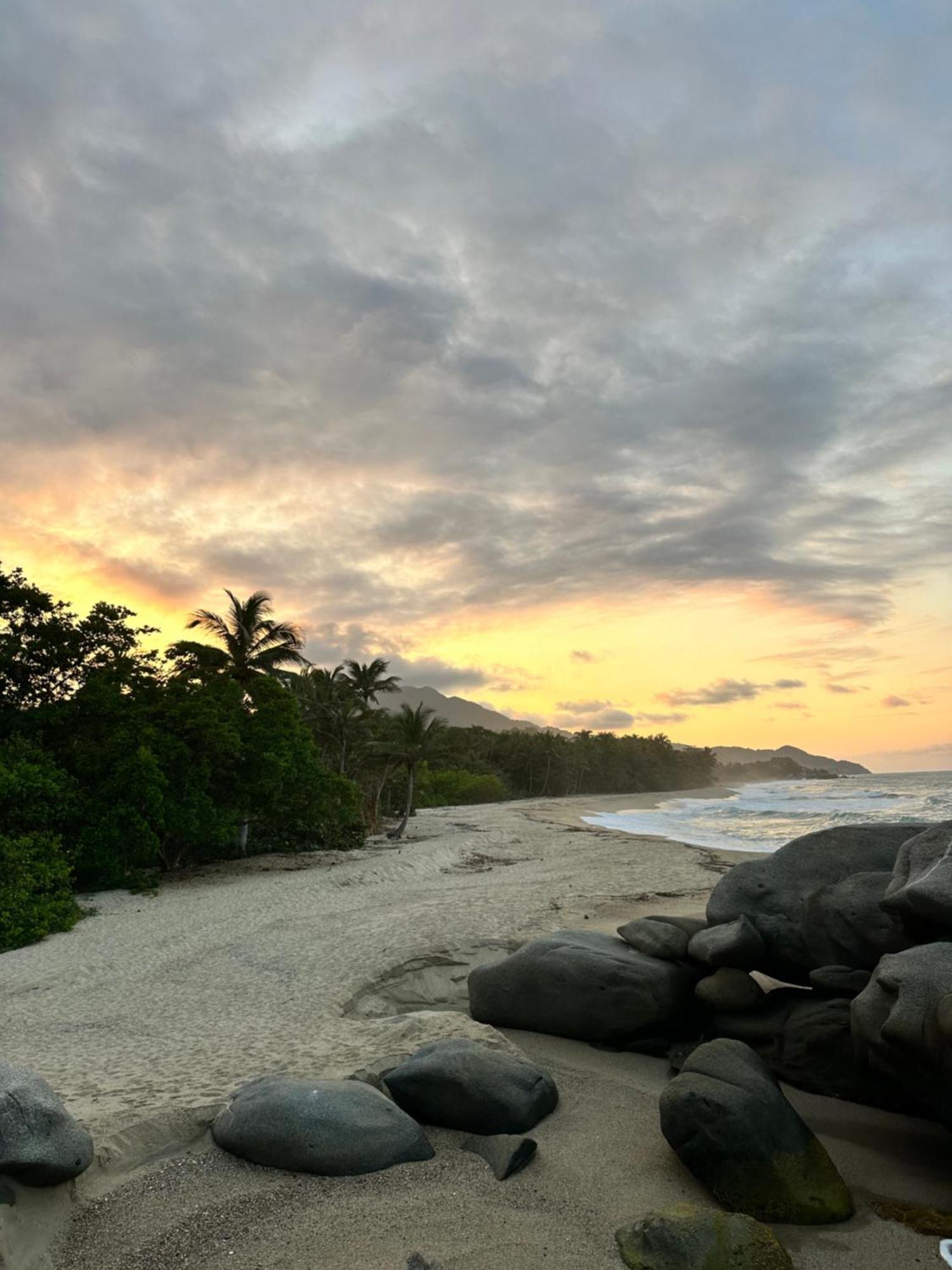 Eco Hotel Amanecer Tayrona El Zaino Extérieur photo