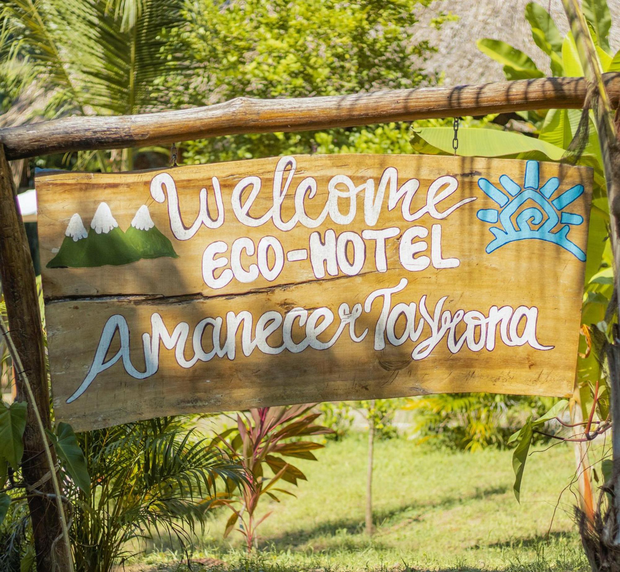 Eco Hotel Amanecer Tayrona El Zaino Extérieur photo
